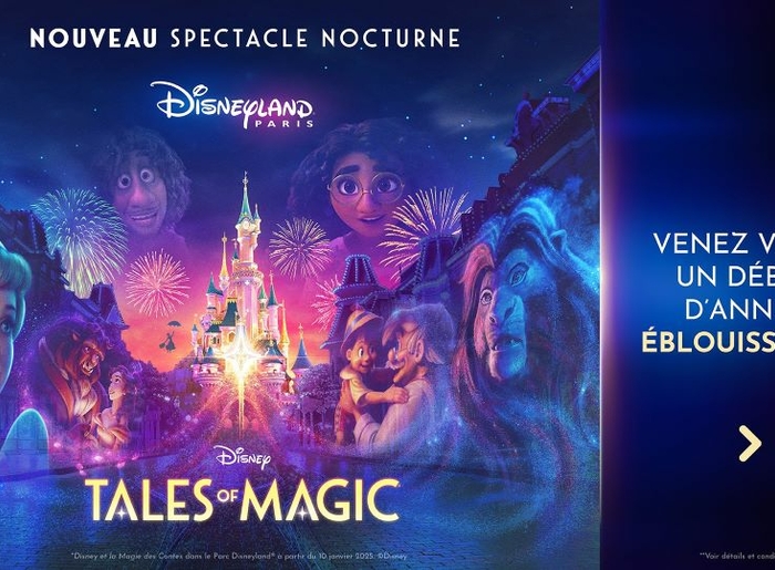 DISNEYLAND PARIS - BILLET ECO - Valable uniquement en semaine