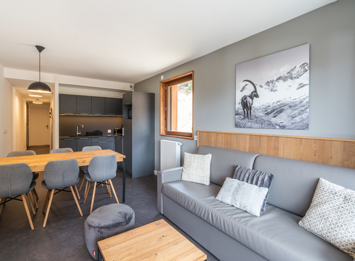 Vacancéole - Résidence Les Écrins d'Auris - 2 pieces cabine 6 personnes (3) (1)