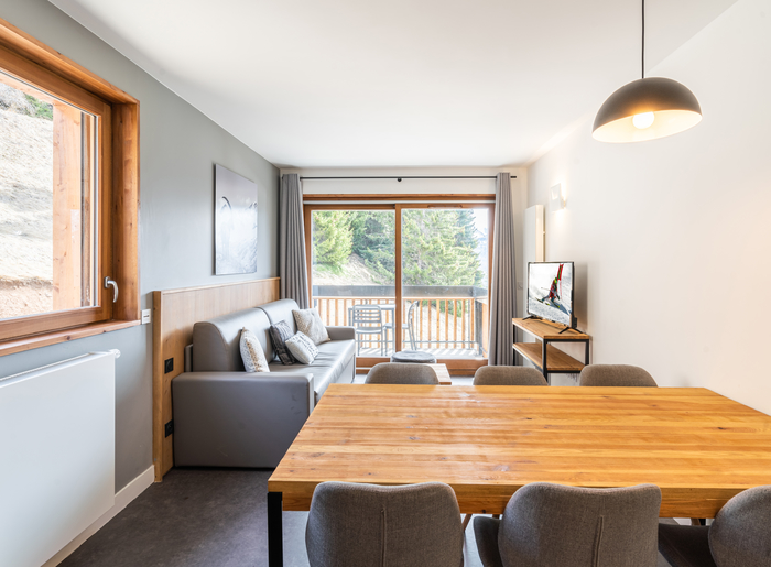 Vacancéole - Résidence Les Écrins d'Auris - 2 pieces cabine 6 personnes (1)